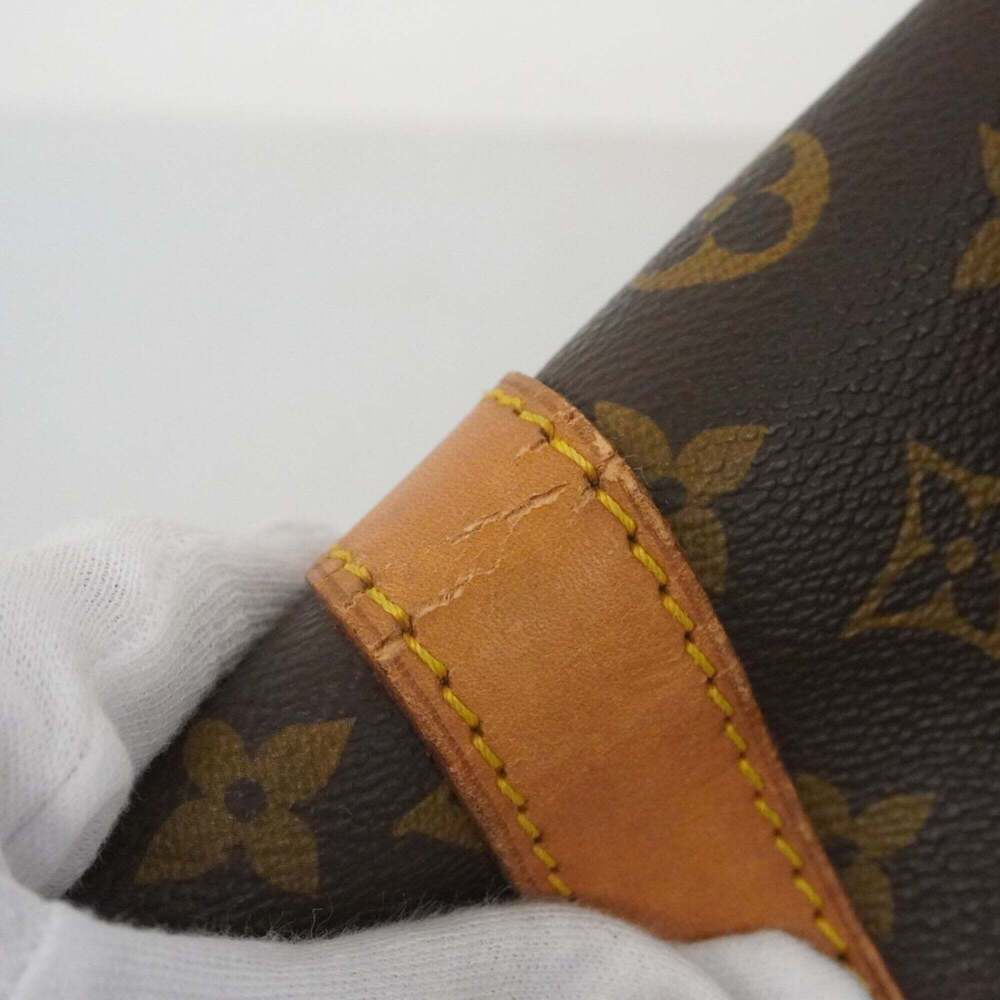 LOUIS VUITTON Brown Monogram Keepall 60 Boston Bag - Picture 11 of 14